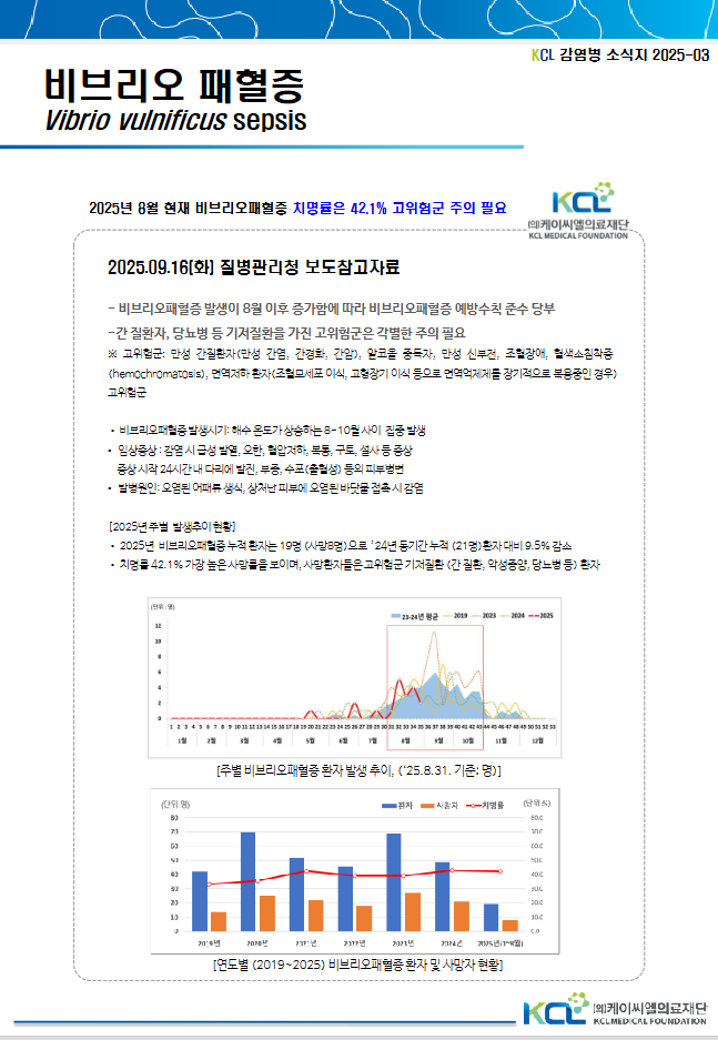 법정감염병 정보_비브리오 패혈증